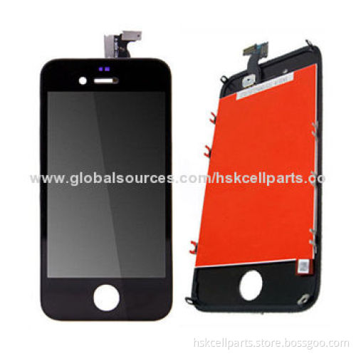 Mobile Phone LCD Screen with Digitizer, Suitable for iPhone 4SNew